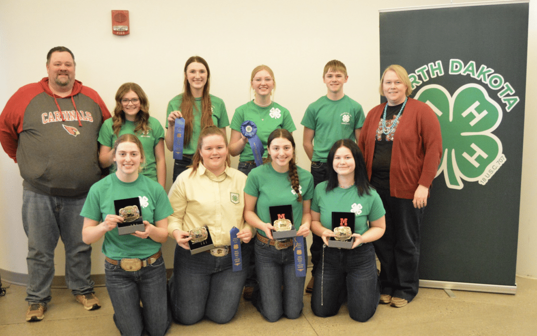 North Dakota 4-H Livestock Judging Contest Winners Announced