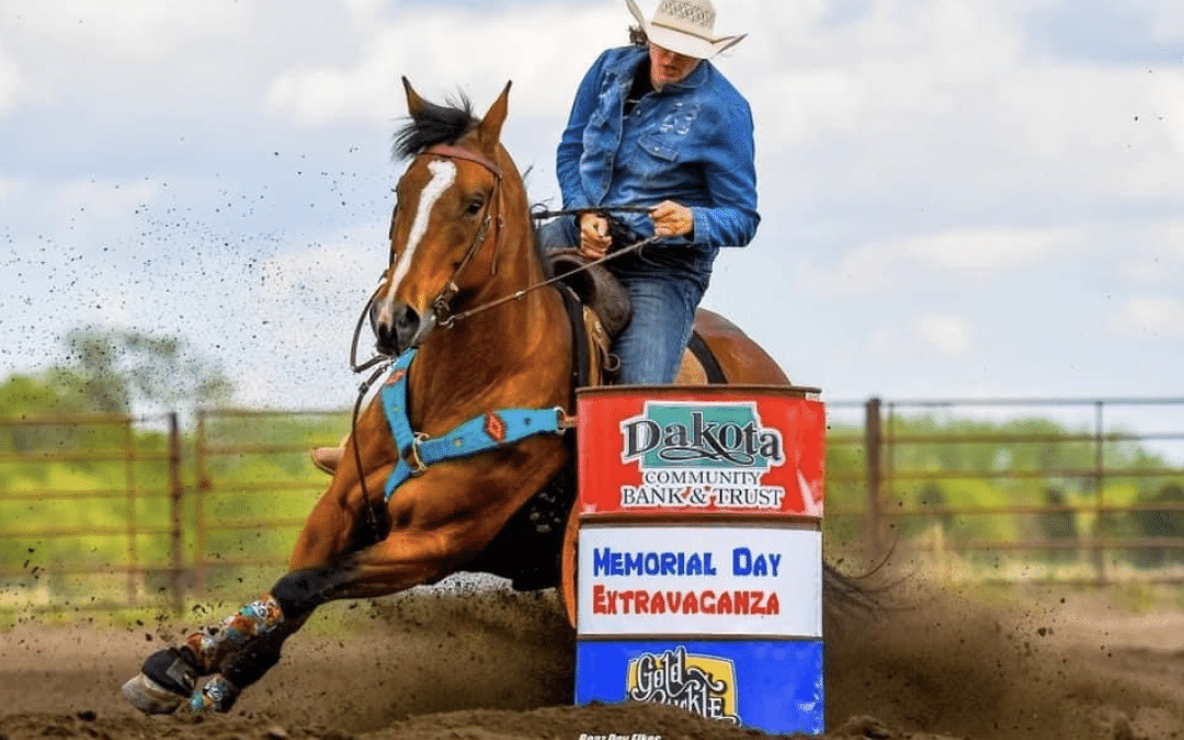 Barrel Blessings: ND cowgirl loves breeding, raising, running barrel horses