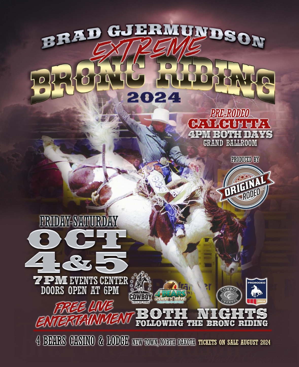 Brad Gjermundson Extreme Bronc Riding Dakota Horse Magazine